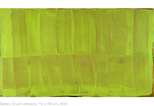 Werkbild aus der Serie Balken